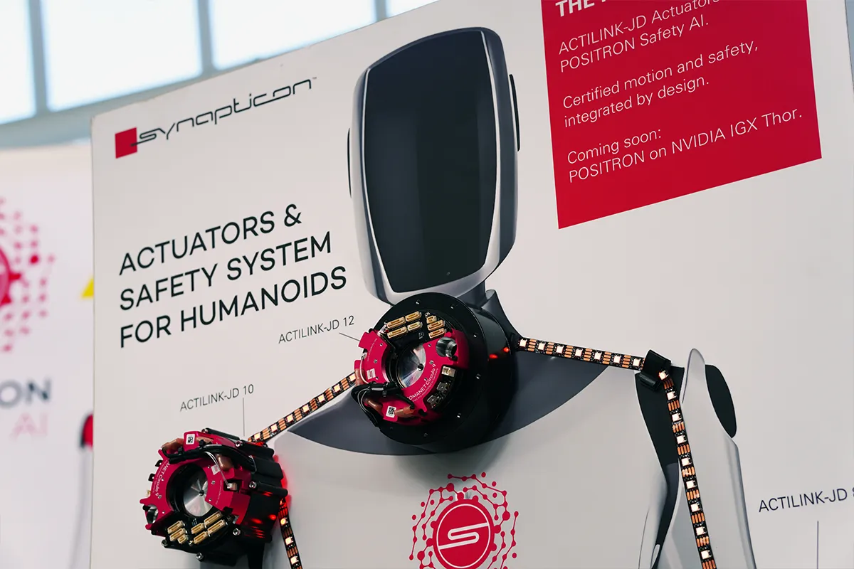 Synapticon is ready to offer a portfolio of actuators to developers and builders
